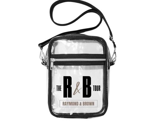 Custom Clear Stadium Crossbody Bag for Concerts, Party, Birthday, Christmas, R&B, Artist, Gift