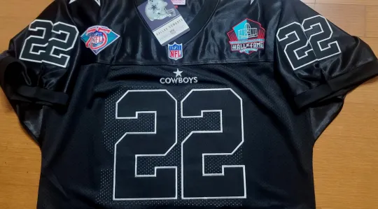 Dallas Cowboys #22 Emmitt Smith Mesh Football Jersey Men's