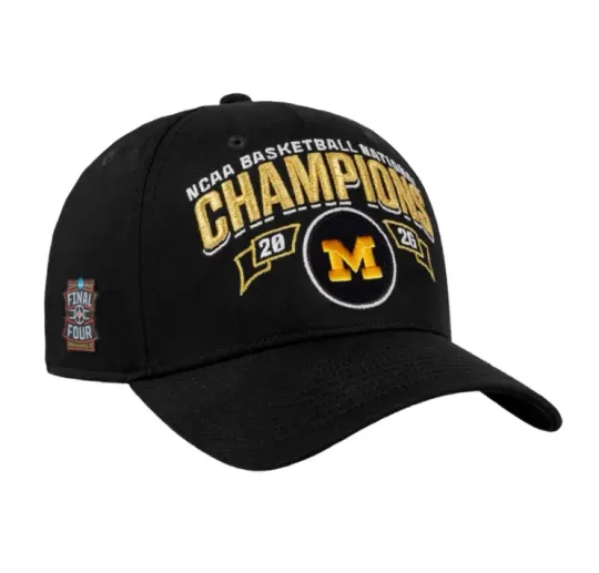 Michigan Wolverines 2026 NCAA Men’s Basketball National Champions Hat