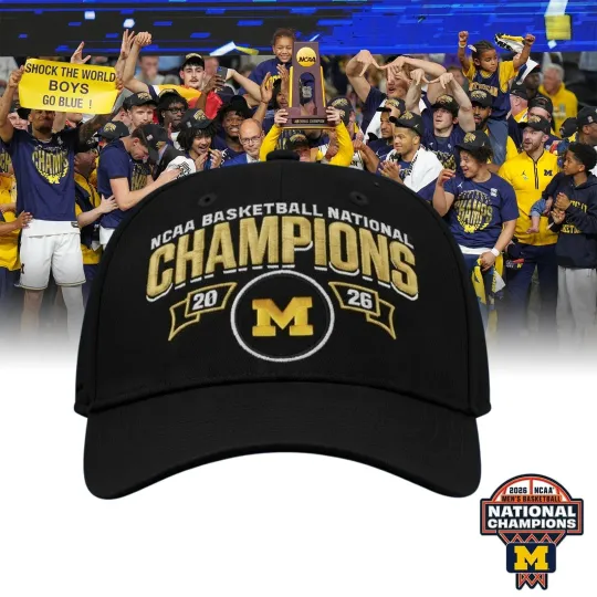 Michigan Wolverines 2026 NCAA Men’s Basketball National Champions Hat