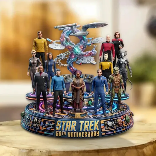 Trek 60th Anniversary 2026 Shape Acrylic Plaque