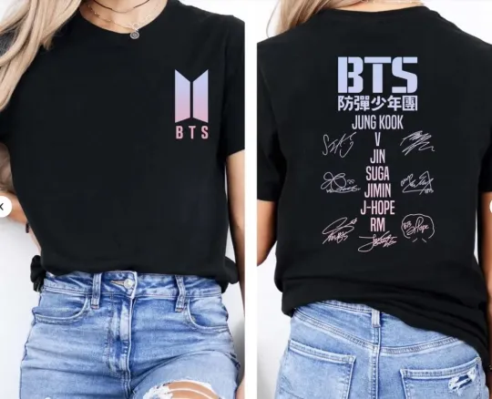 BTS World Tour 2026 Shirt  Bangtan Boys Comeback 2026 Tee  Kpop Concert Merch