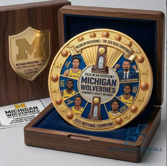 Michigan Wolverines 2026 NCAA Division I National Champions Commemorative Coin