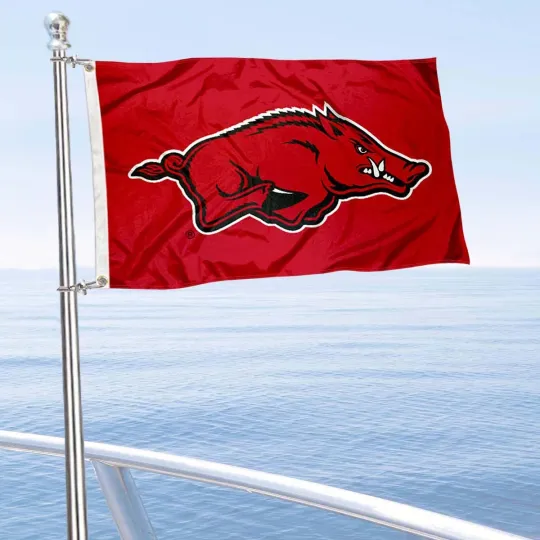 Arkansas Razorbacks Flag