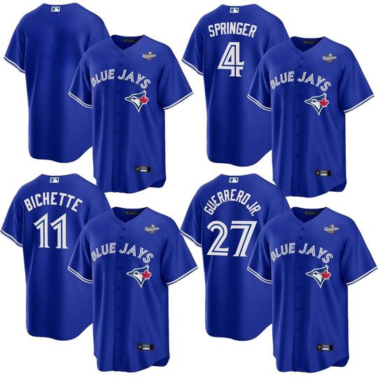 Personalized Toronto Blue Jays Men's Royal Blue Baseball Jersey, Custom Name Number