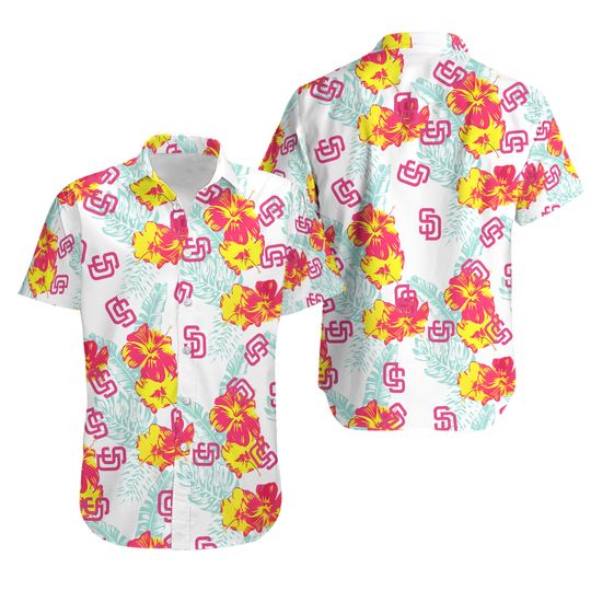 Hot! San Diego Padres Hawaiian Shirt Giveaway For Fan