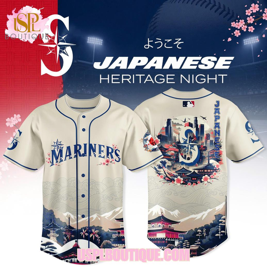 Seattle Mariners Japanese Heritage Night 2026 Jersey