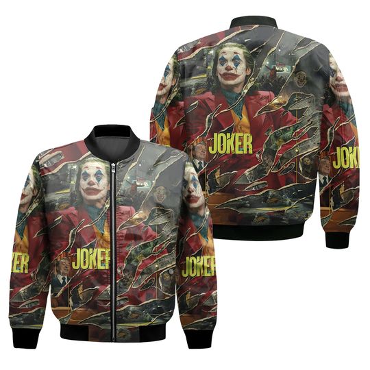 Joker Scene Joker Clown Horror Fans Joker Why So Serious Jacket
