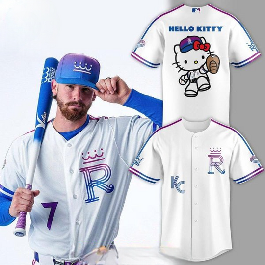 Kansas City Royals x Hello Kitty x City Connect Night 2026 Baseball Jersey