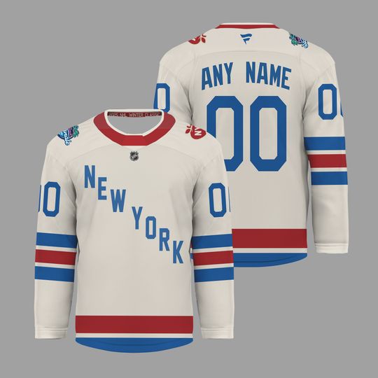 (NO CAP) Personalized New York Rangers All In Winter Classic 2026 Hockey Shirt Fan Gear