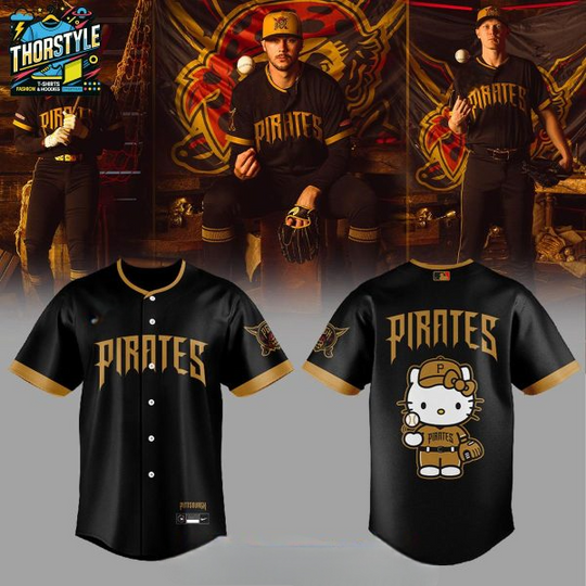 Pittsburgh Pirates x Hello Kitty x City Connect Night 2026 Baseball Jersey