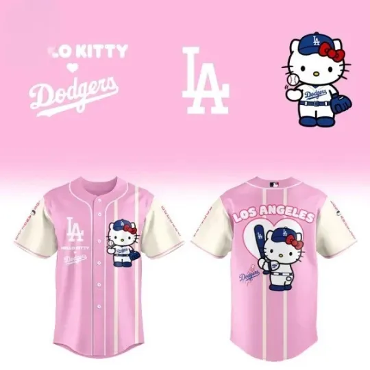 Discover Dodgers x Hello Kitty 2026 Limited Edition Pink Jersey
