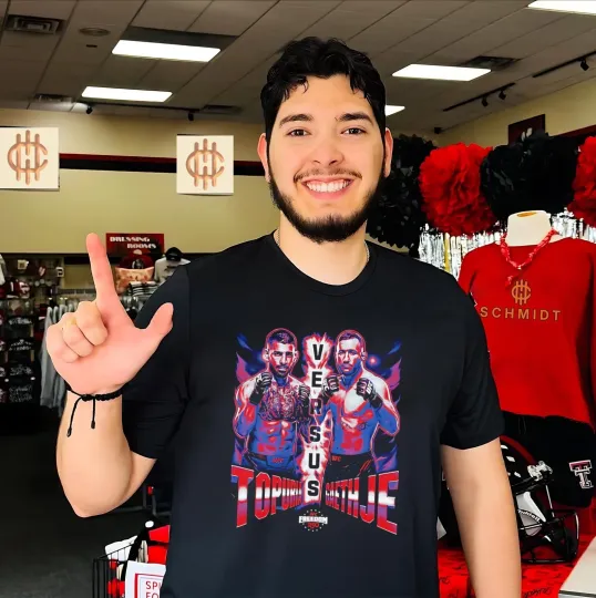 Ilia Topuria Vs Justin Gaethje Ufc Freedom 250 Matchup Shirt