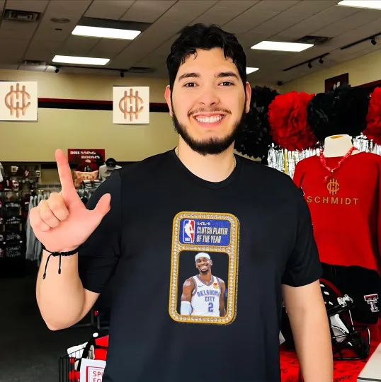 Shai Gilgeous-Alexander Okc Thunder Kia Clutch Player Of The Year Shirt