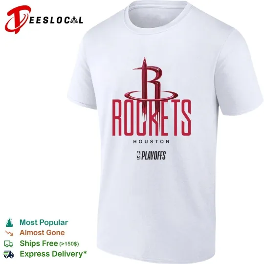 Discover Rockets Playoff basketball logo shirt