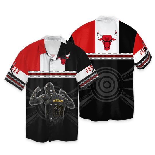 Discover NBA Chicago Bulls Michael Jordan New Design Hawaiian Shirt
