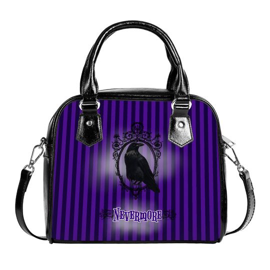 Raven Edgar Allan Poe Shoulder Bag, Gift For Women