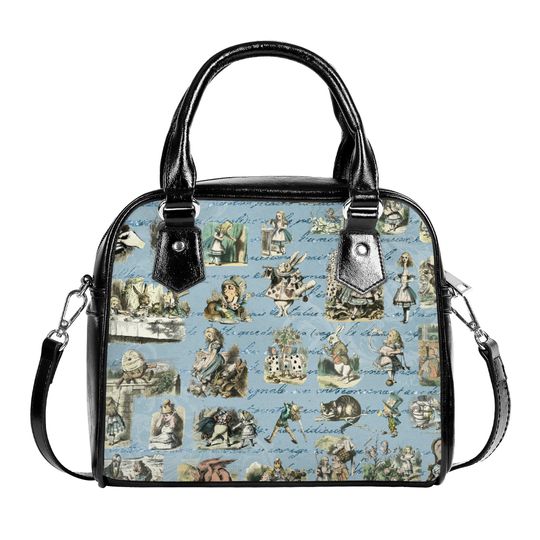 Vintage Alice In Wonderland Shoulder Bag, Gift For Women