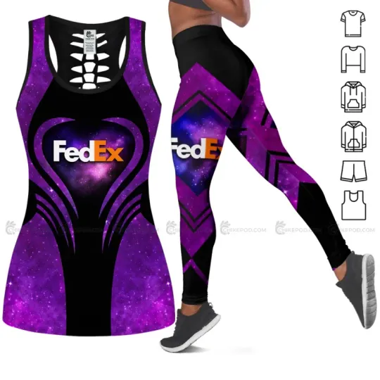 Fedex Tank Top & Legging Set