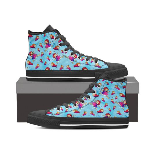 Ponyo x Studio Ghibli | Kids & Youth Adult High Top Sneakers