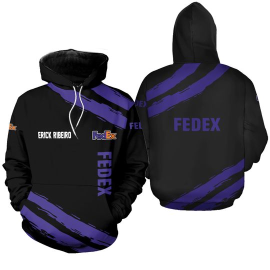 Personalized Fedex 3D Hoodie, Unique Gifts For Employee