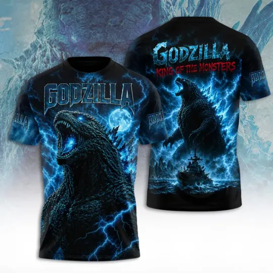 god zilla 3D Apparel
