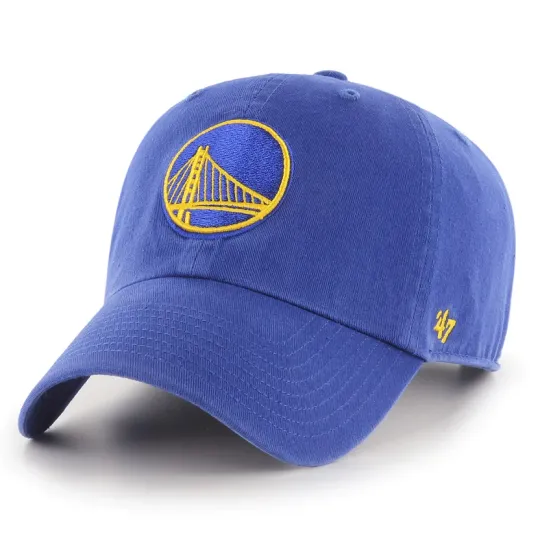 Discover Golden State Warriorss Blue Clean Up Adjustable Dad Hat