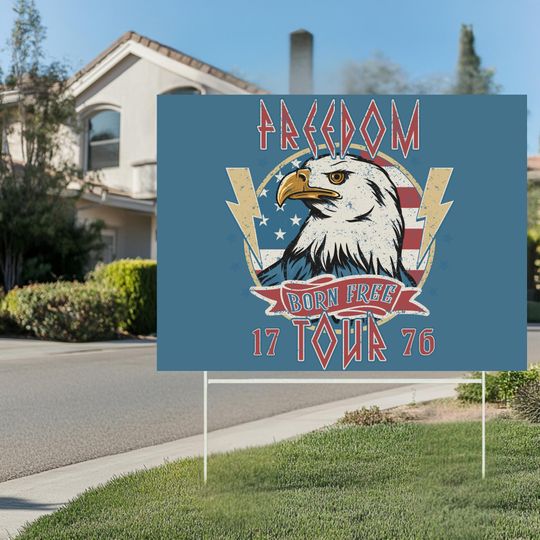 America 250 Yard Sign, 17762026 Patriotic Lawn Decor, Semiquincentennial Outdoor Sign, USA 250th Anniversary Yard Decoration