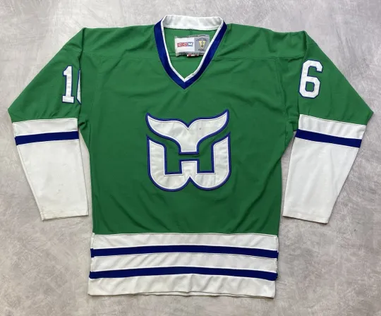 Vintage Hartford Whalers Pat Verbeek #16 Men's Hockey Jersey