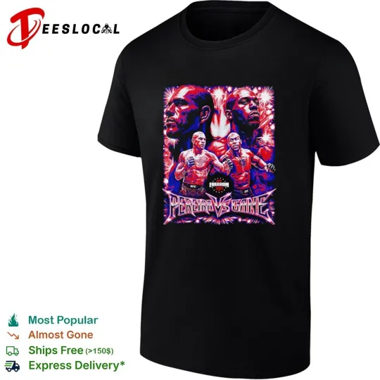 UFC Freedom 250 Alex Pereira Vs. Ciryl Gane Vintage Grunge shirt