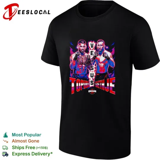 UFC Freedom 250 Ilia Topuria Vs. Justin Gaethje Matchup shirt