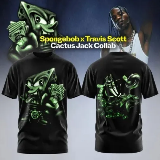Scott x SPONGEBOB 2026 Limited Edition T-Shirt