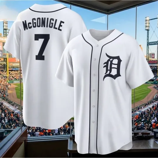 Detroit Tigers Kevin McGonigle Jersey 2026
