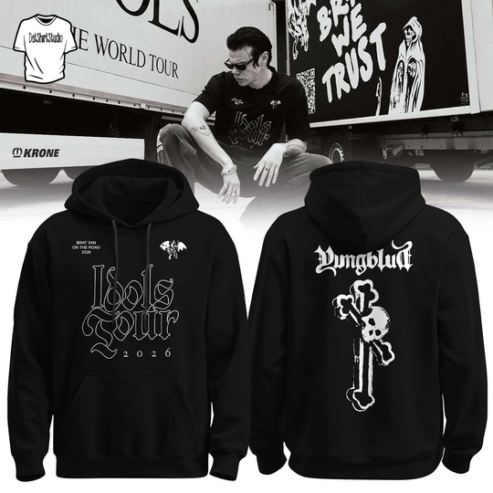Yungblud Idols The World Tour 2026 Edition For Fan Hoodie