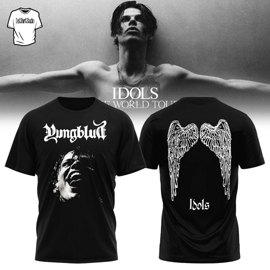 YUNGBLUD Idols The World Tour 2026 Edition For Fan T-Shirt