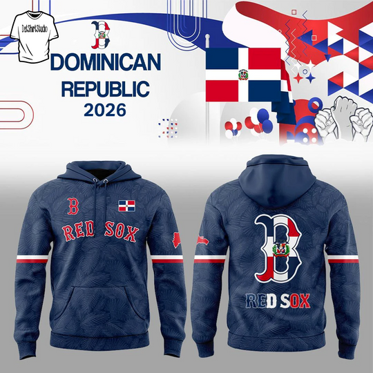 Boston Red Sox Dominican Republic Celebration 2026 Edition Hoodie