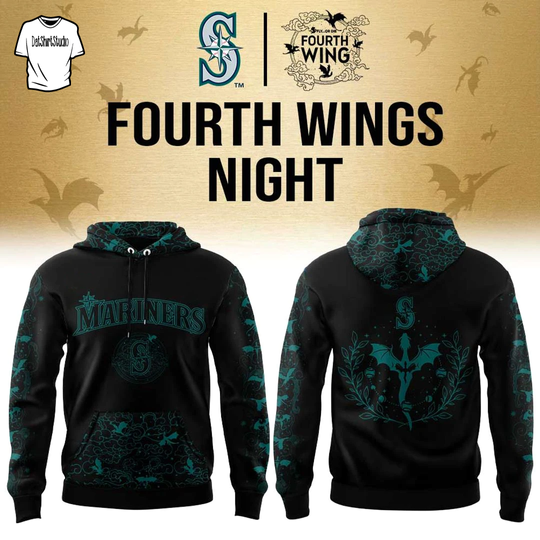 Seattle Mariners Fourth Wings Night Special Edition Hoodie