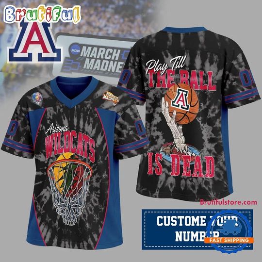 Arizonna Wildcats 2026 March Madness Basketball Jersey Shirt