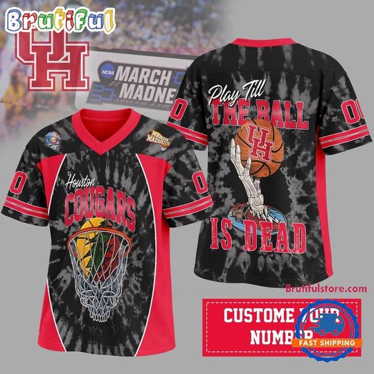 Houston Cougars 2026  March Madness Basketball Jersey Shirt
