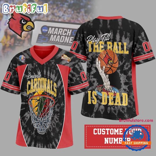 Louisville Cardinals 2026 March Madness Basketball Jersey Shirt