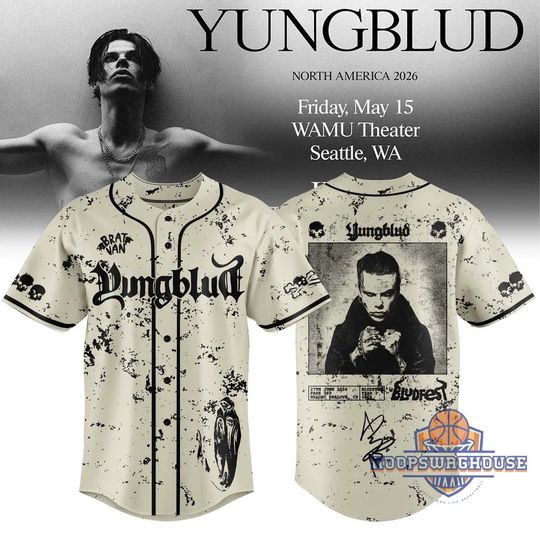 YUNGBLUD Tour 2026 Baseball Jersey