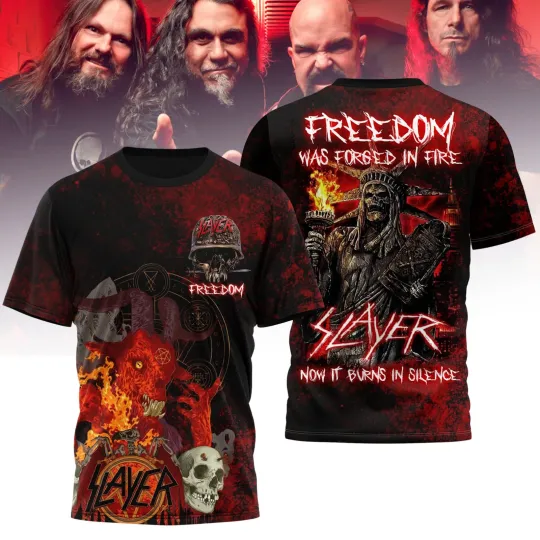 Slayer Band 250th Anniversary America, Slayer Freedom for 250th of Freedom Shirt