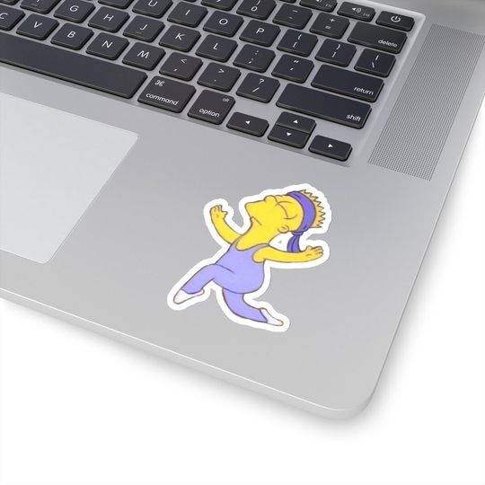 The Simpsons - Funny Ballet Bart Sticker