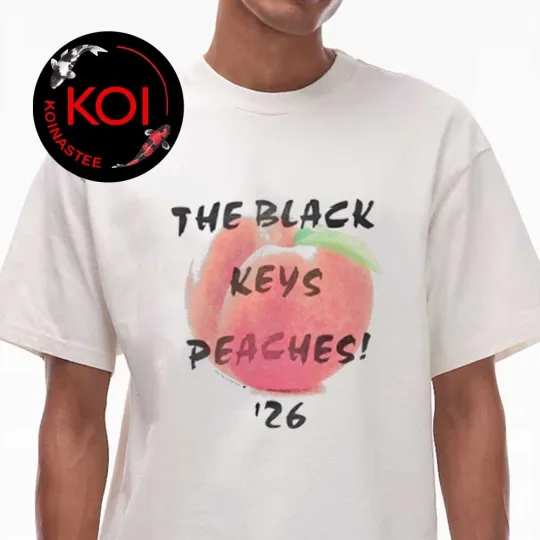 Discover The Black Keys Peaches 2026 Unisex T-Shirt