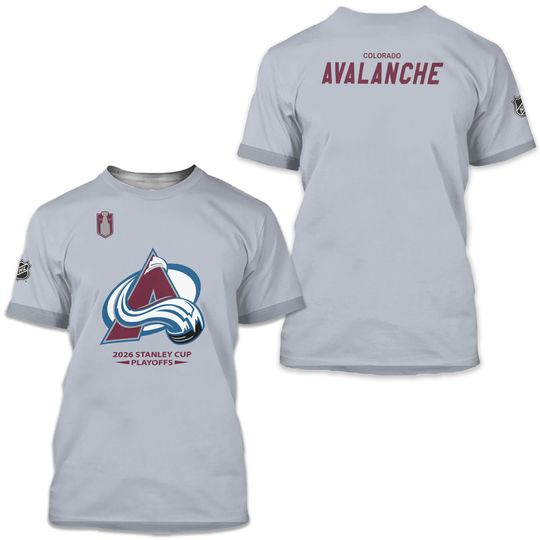 Colorado Avalanche Stanley Cup Playoffs 2026 Edition T-Shirt