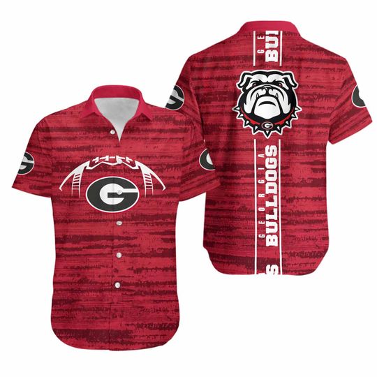 GA bulldogs 2026 NCAA Game Day Hawaiian Shirt