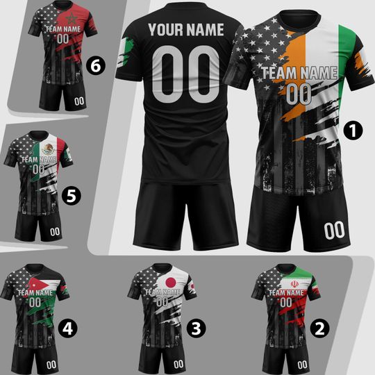 2026 Ivory Coast Soccer Jersey, Custom Men Women Youth Kid Team Uniform, Personalized Soccer Shirt And Shorts Name Logo Number Gift For Fans