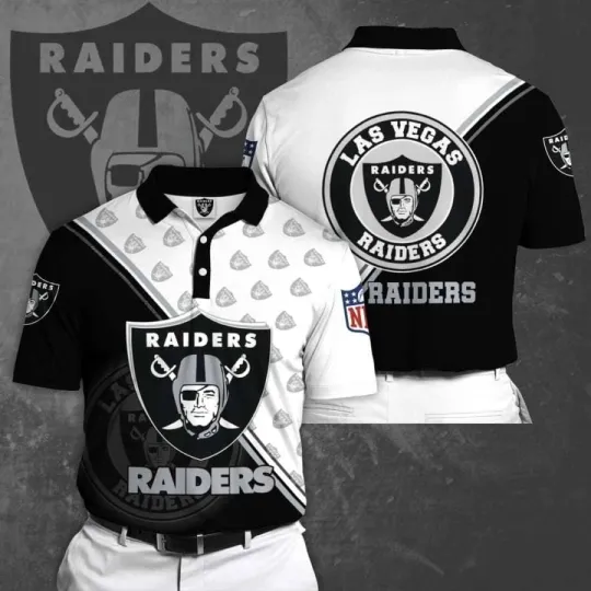 Discover Personalized Las Vegas Football Team Raiderss Polo Shirt Unisex Adults S-5XL