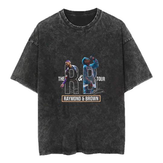 Chris Brown Usher 2026 Tour Comfort Color Shirt, R&B Concert Fan Apparel Gift