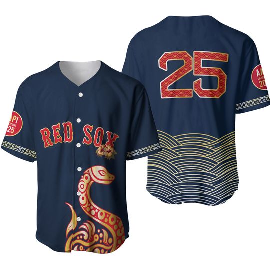 Custom Number - Red Sox Celebration Jersey Giveaway 2025